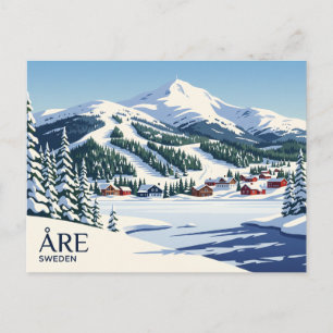 Åre skidområde Sverige Vykort