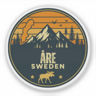 Åre, Sverige Sverige Klistermärken
