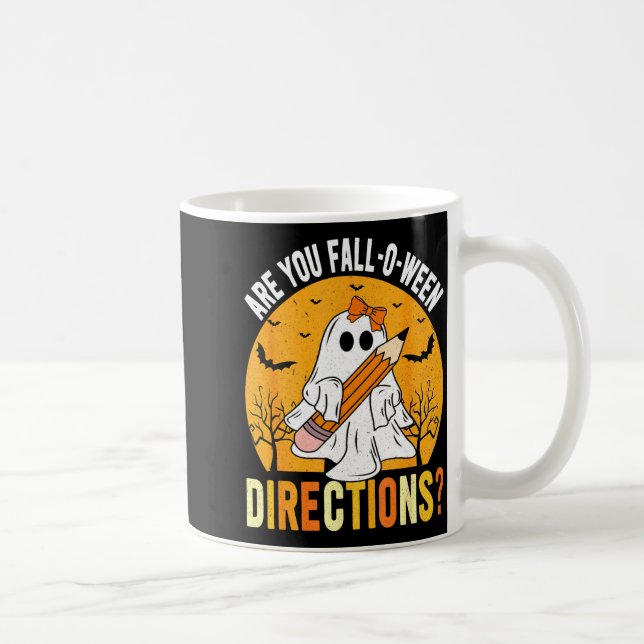 Are You Fall-o-ween Direction Funny Sarcastic Quot Kaffemugg (Höger)