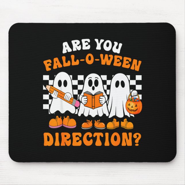 Are You Fall O Ween Directions Funny Ghost Teacher Musmatta (Framsidan)