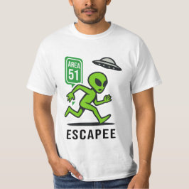Area 51 Escapee - Alien T Shirt