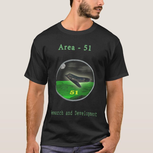 AREA 51 t-shirts (Framsida)