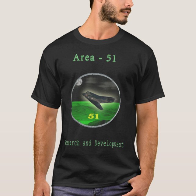 AREA 51 t-shirts (Framsida)