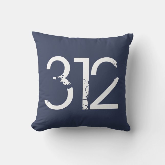 Area Code 312 (Chicago) Kudde (Framsida)