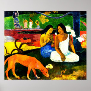 Arearea av Paul Gauguin Poster