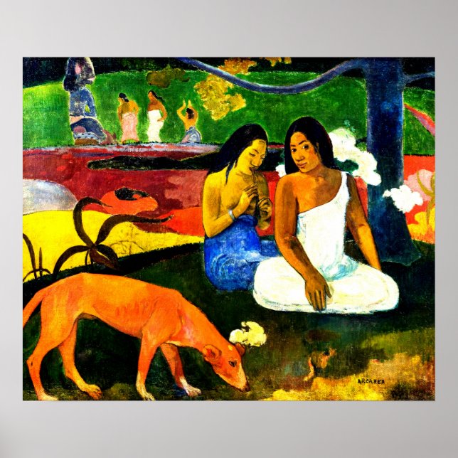 Arearea av Paul Gauguin Poster (Framsidan)