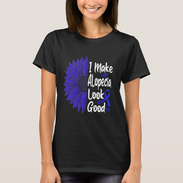 Areata Gift - Hair Loss Loss Awareness T Shirt (Framsida)
