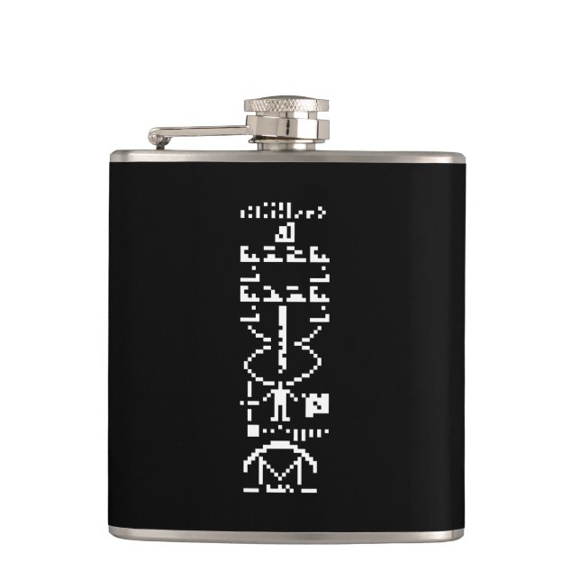 Arecibo Binary Message 1974 Fickplunta (Framsidan)