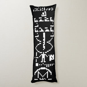 Arecibo Binary Message 1974 Kroppskudde
