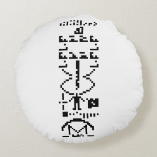 Arecibo Binary Message 1974 Rund Kudde