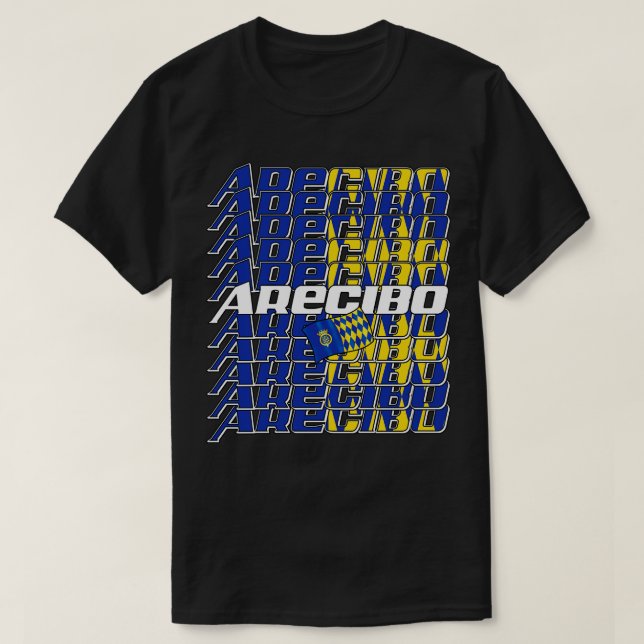 Arecibo Cascade text 1 T Shirt (Design framsida)