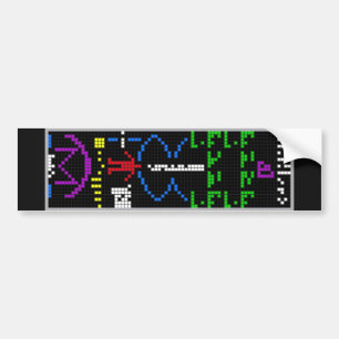Arecibo meddelande bildekal