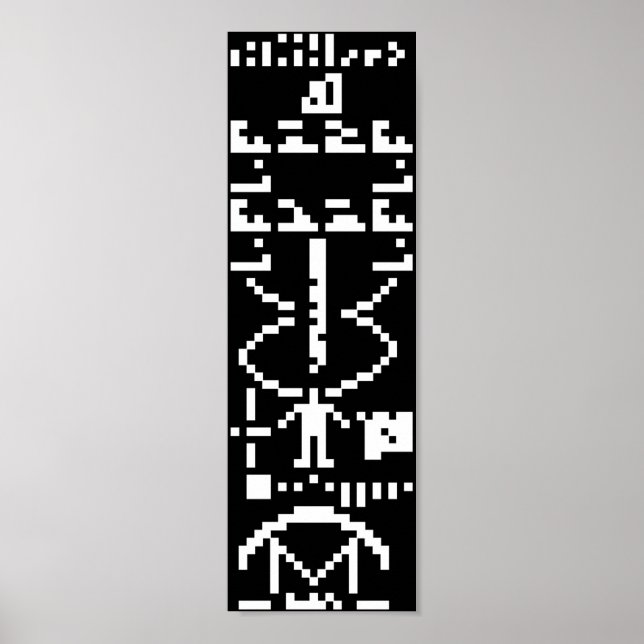 Arecibo_Message Poster (Framsidan)