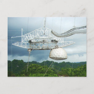 Arecibo Radio Telescope, Puerto Rico Vykort