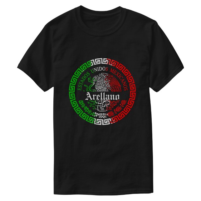 Arellano Efternamn mexiko skjorta Män T Shirt (Arellano Last name mexico shirt Men)