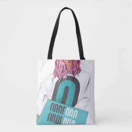 Areller Bror och All-over-Print Tote Bag Tygkasse