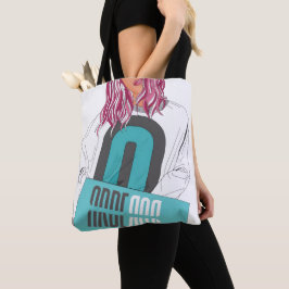 Areller Bror och All-over-Print Tote Bag Tygkasse