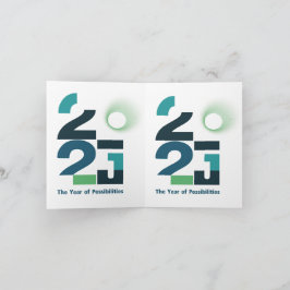 Åren för möjligheter anteckningskort