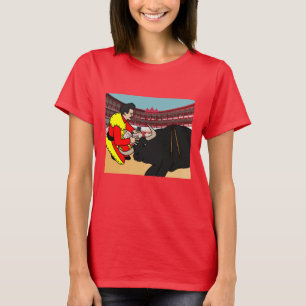 Arena Bullmatch Torero Bull T Shirt