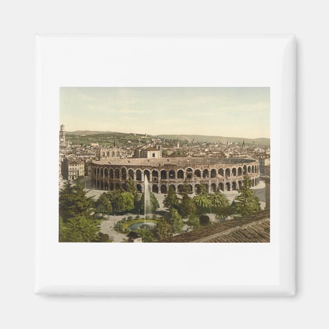 Arena, Verona, Italien Magnet (Framsidan)