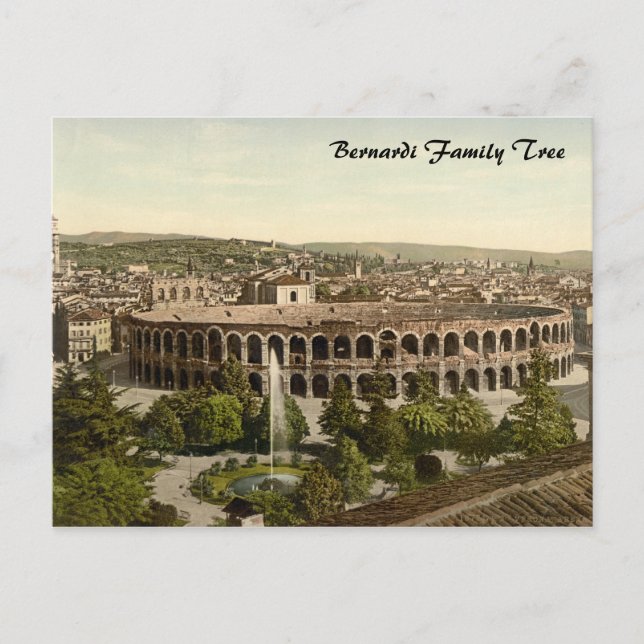 Arena, Verona, Italien Vykort (Framsida)