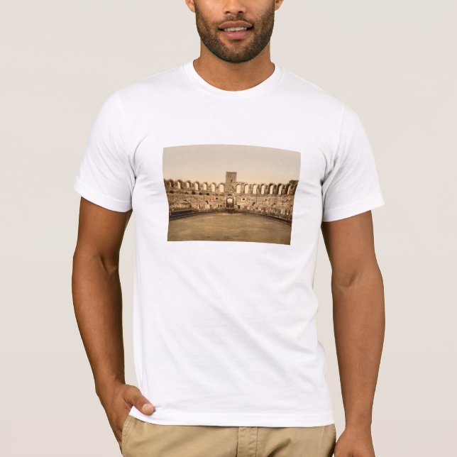 Arenaen, Arles, frankrike T-shirt (Framsida)