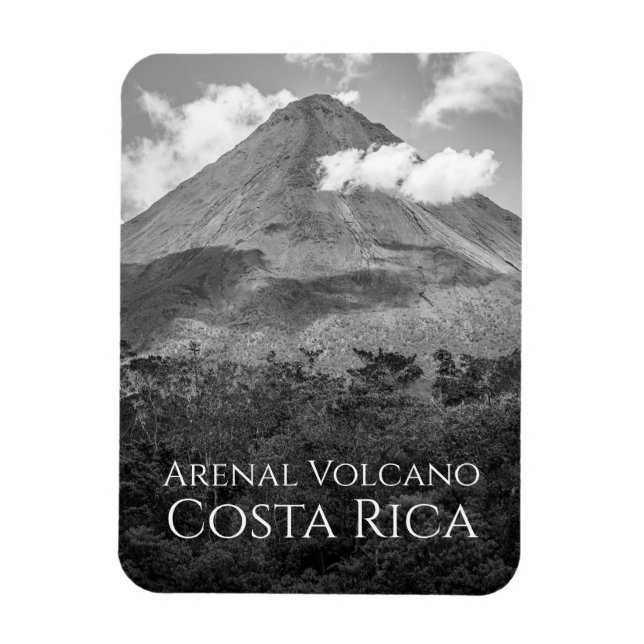 ARENAL VOLCANO Costa Rica Berömd Landmark vykort Magnet (Vertikal)