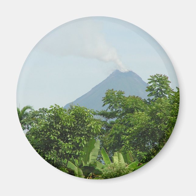 Arenal Volcano, Costa Rica. Magnet (Framsidan)