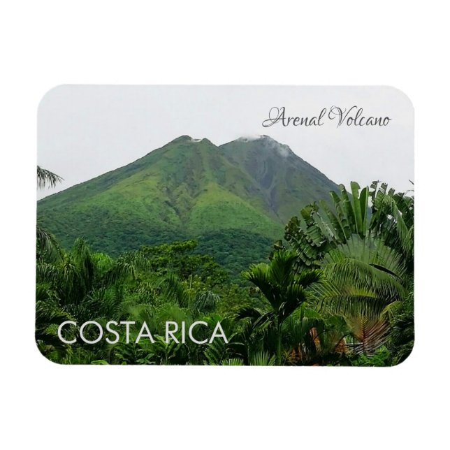 Arenal Volcano Magnet (Horisontell)