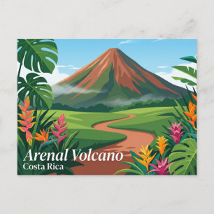 Arenal Volcano National Park Costa Rica Vykort