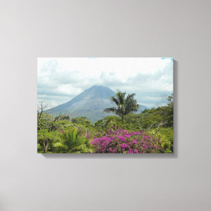 Arenal vulkan - Costa Rica Canvastryck