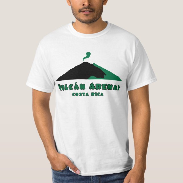 Arenal vulkan t shirt (Framsida)