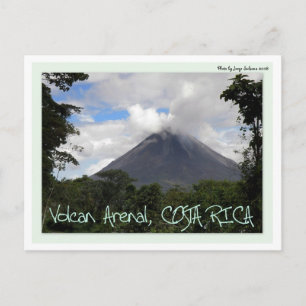 Arenal vulkan vykort