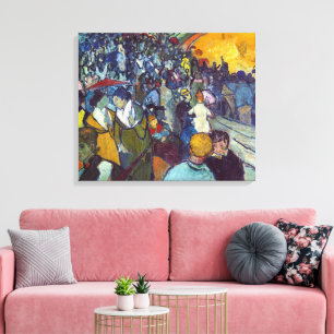 Arenan i Arles Van Gogh Canvastryck