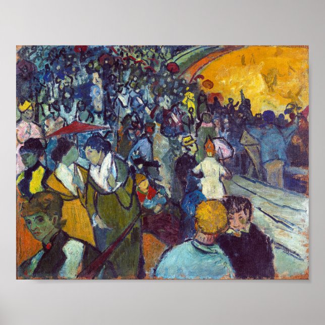 Arenan i Arles | Van Gogh | Poster (Framsidan)