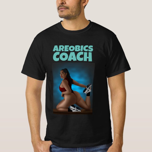 AREOBICS COACH MANAR BOTTOMED BEAUTY T-SHIRTS (Framsida)