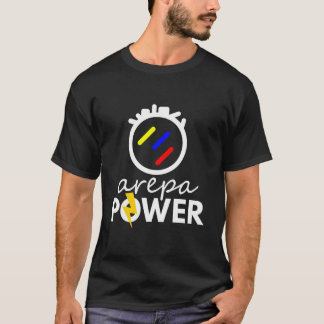 ArepPower Latin Pride Funny Flagga Gift Tee