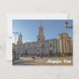 Arequipa, Perú, Catedral Basílica de Arequipa Vykort