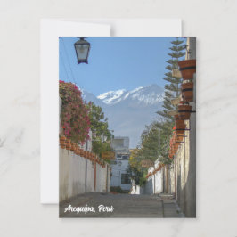 Arequipa, Perú, Chanchani Street View Vykort