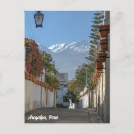 Arequipa, Perú, Chanchani Street View Vykort