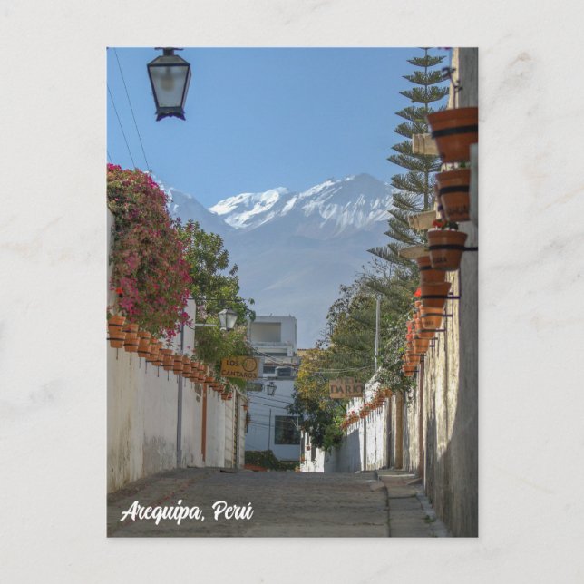 Arequipa, Perú, Chanchani Street View Vykort (Framsida)