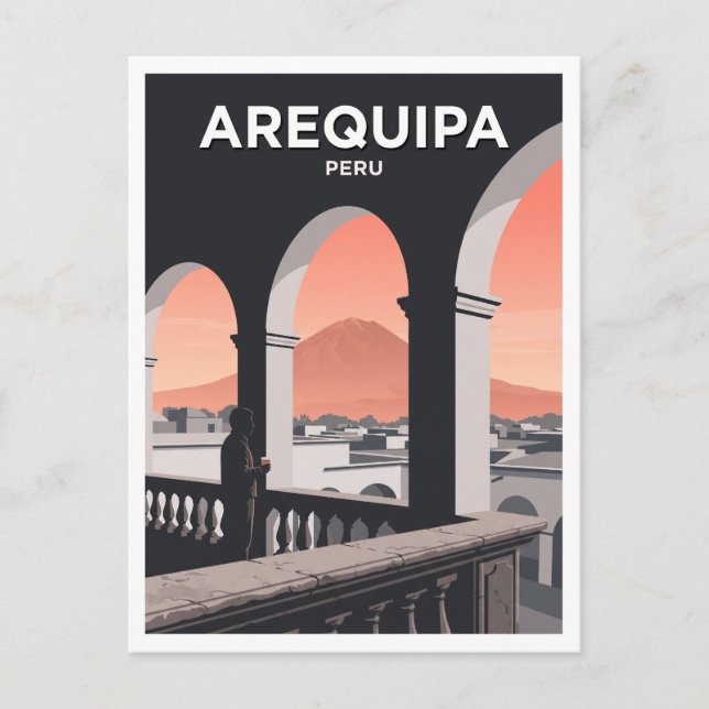 Arequipa Peru Vykort (Framsida)