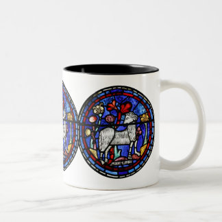 Årer Astrology Gothic Stached Glass Windows Mugg
