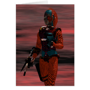 ARES - CYBORG 2 HÄLSNINGSKORT