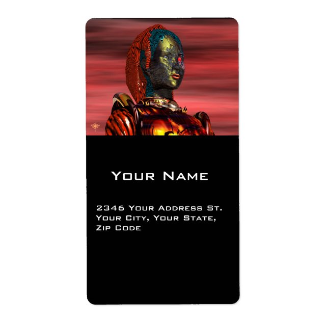 ARES, Cyborg från Hyperion Fraktsedel (Framsidan)