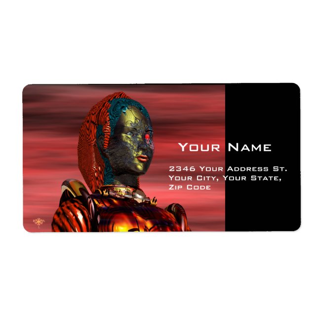 ARES Cyborg Hyperion World,Science fiction,Sci_Fi Fraktsedel (Framsidan)