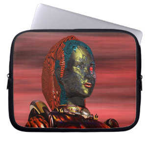 ARES CYBORG,HYPERION WORLD Science fiction,Sci-Fi Laptop Sleeve
