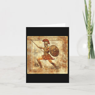 Ares Greece Warrior Gud Ancient Greece Mythology Kort