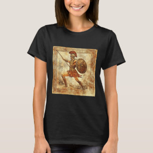 Ares Greece Warrior Gud Ancient Greece Mythology T Shirt