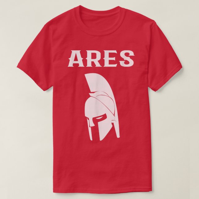 Ares Greek GodHero Costume T Shirt (Design framsida)